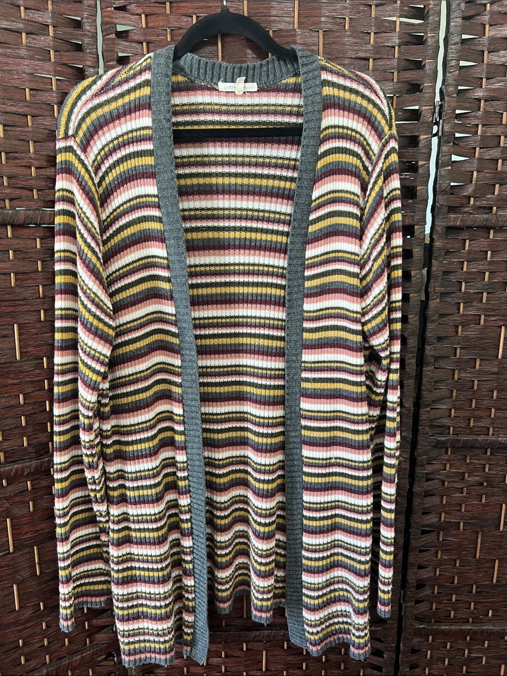 Maurice’s longer striped sweater